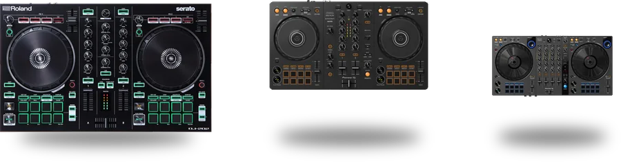Las mejores controladoras DJ para empezar: Pioneer DDJ-FLX4, Roland DJ-202 y Pioneer DDJ-FLX6-GT