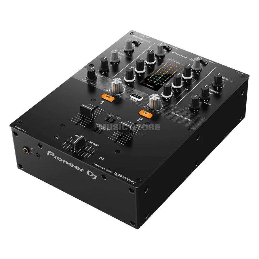 Mesa de mezclas Pioneer DJM-250MK2 con filtro Sound Color por canal