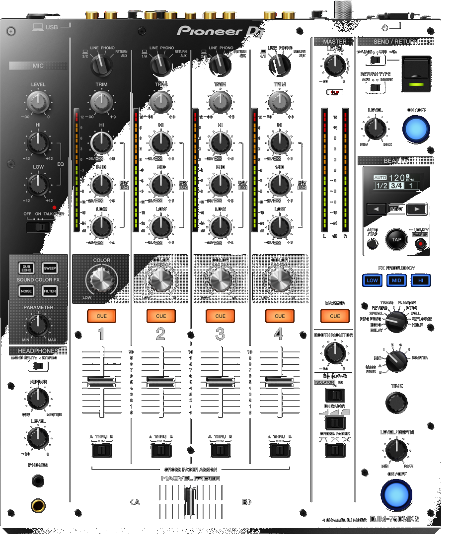 Pioneer DJ DJM-750MK2